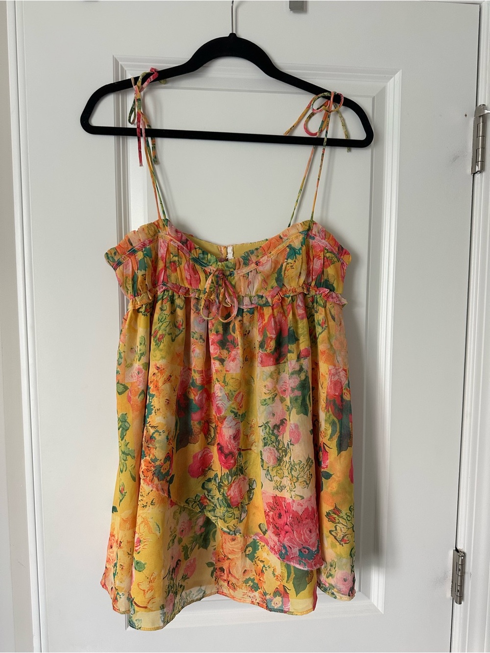 For Love Bell Floral mini dress size medium